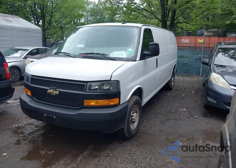 2023 Chevrolet Express G2500 из США, поврежденный, VIN 1GCWGBFP7P1254184